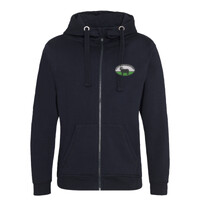Black Welsh Mountain Sheep Society zip up hoodie