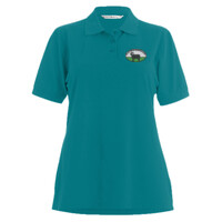 Black Welsh Mountain Sheep Society ladies polo shirt