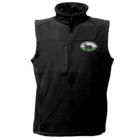 Black Welsh Mountain Sheep Society softshell bodywarmer